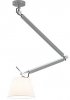  AZZARDO ZYTA S PENDANT AZ2298+AZ2602 ALU/WH LAMPA WISZĄCA